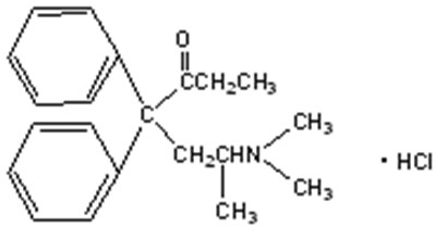 Structure Image (Methadone C 11 5mg Structure)